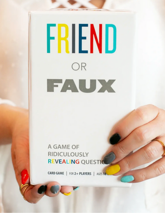 FRIEND or FAUX - A Game of Ridiculously Revealing Questions